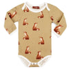 Milkbarn Long Sleeve One Piece Bodysuit