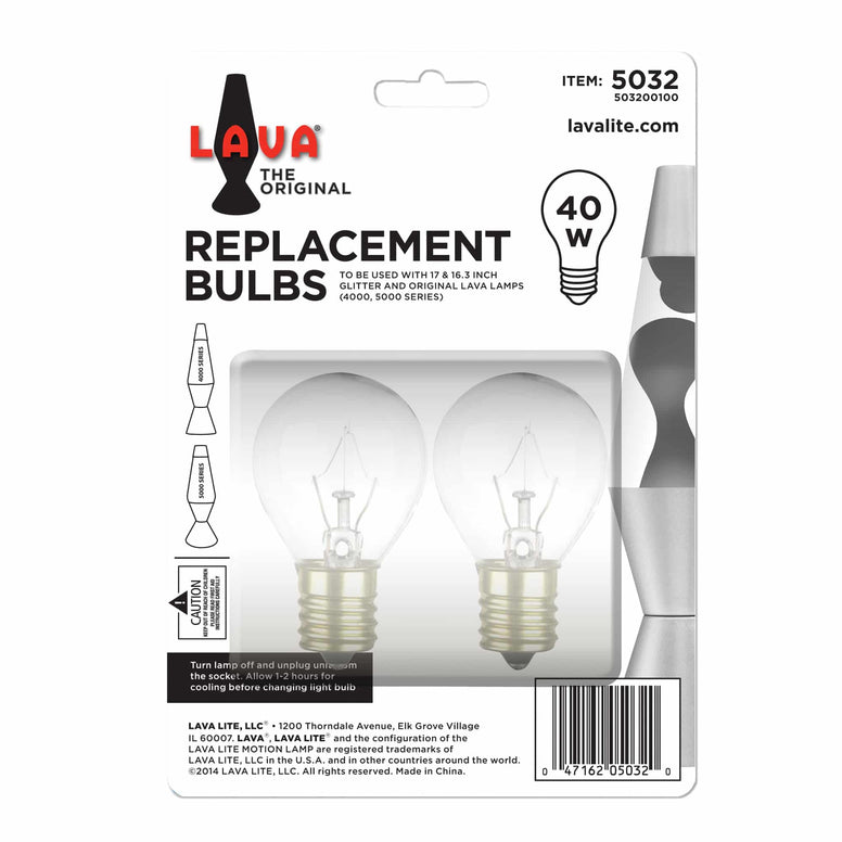 Schylling Lava Lamp 40W Replacement Bulbs