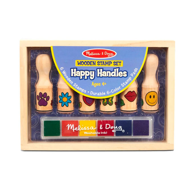 Melissa & Doug Happy Handles Stamp Set