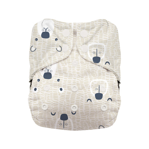 Thirsties Natural One Size AIO Cloth Diaper - SNAP