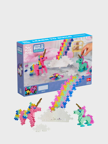 Plus Plus Learn to Build Unicorns 275pc