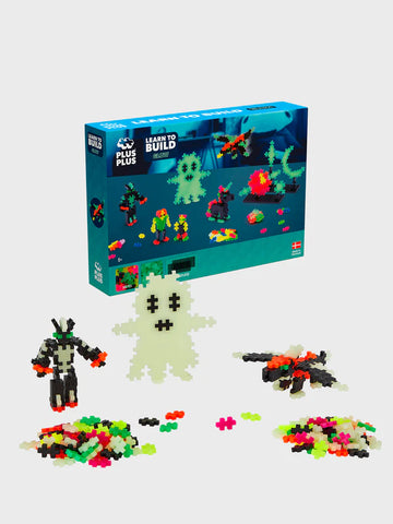Plus Plus Learn to Build Glow 500pc Set