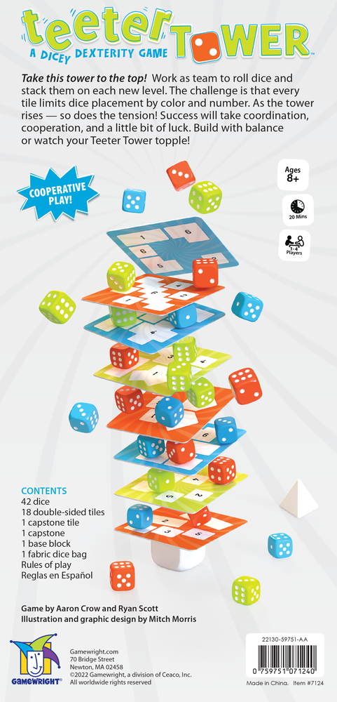 GameWright Teeter Tower