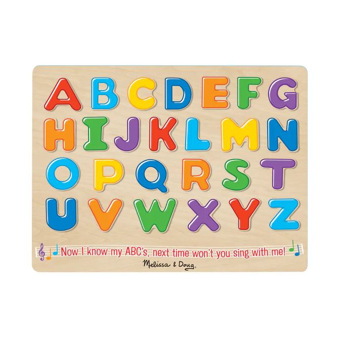 Melissa & Doug Sound Puzzle- Alphabet