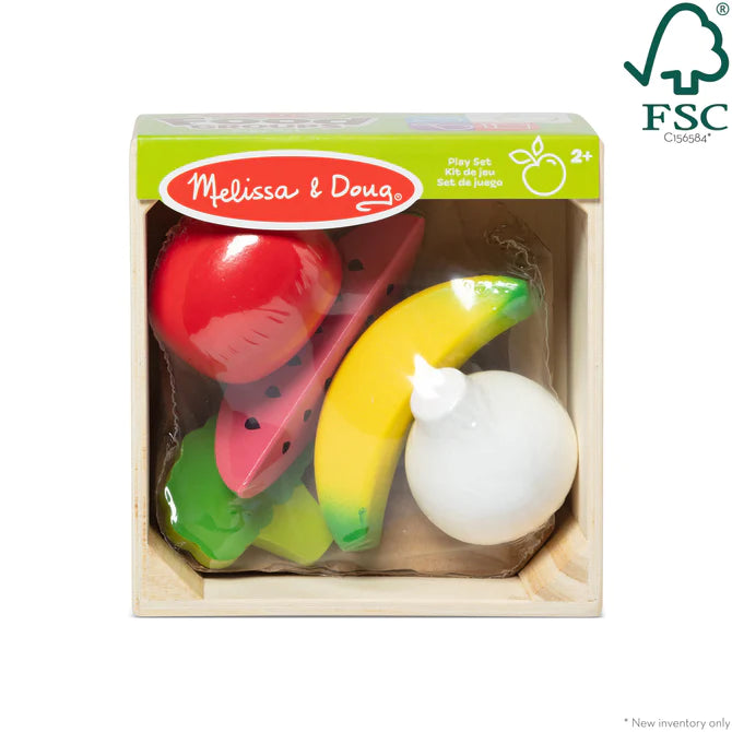 Melissa & Doug Wooden Food Groups Play Set- Produce