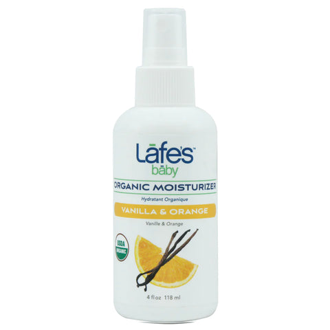 Lafe’s Baby Organic Moisturizer - Vanilla and Orange