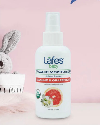 Lafe’s Baby Organic Moisturizer - Jasmine and Grapefruit