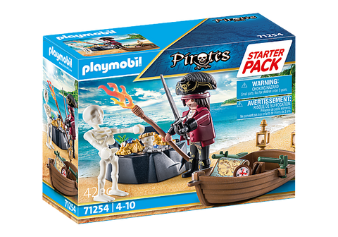 Playmobil Starter Pack 71254 Pirate w/ Rowing Boat