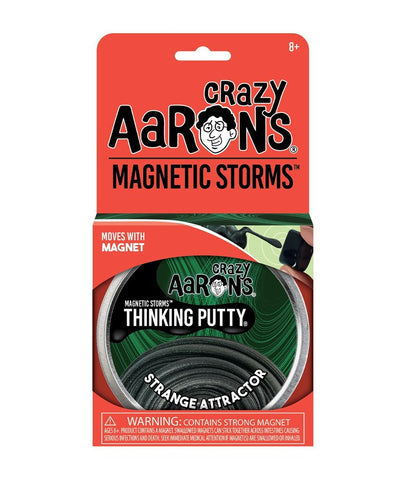 Crazy Aaron's Thinking Putty - Strange Attractor - Full Size 4" Tin with Magnet