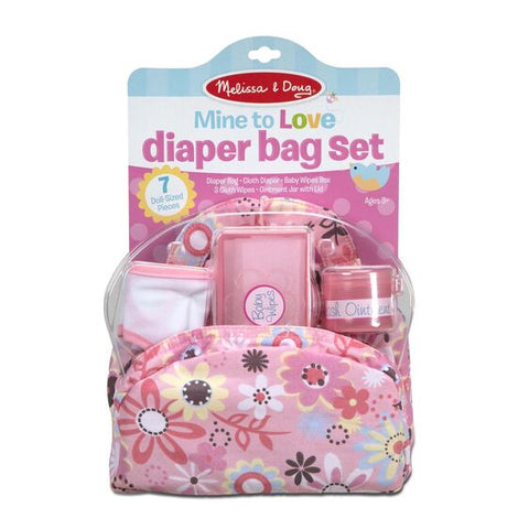 Melissa & Doug Mine to Love Diaper Bag Set
