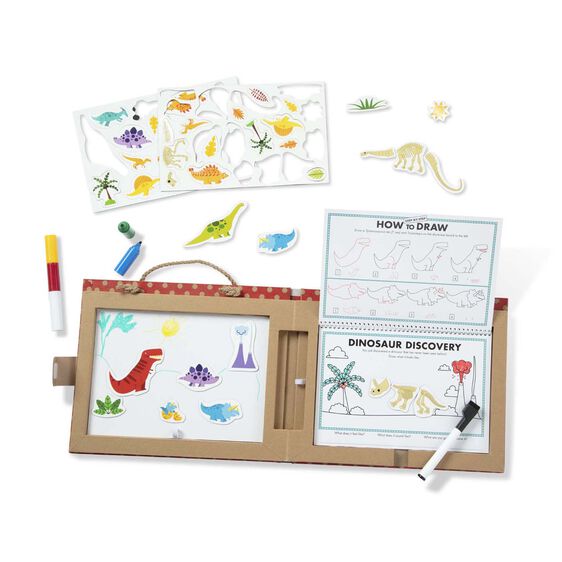 Melissa & Doug  Natural Play: Play, Draw, Create Reusable Drawing & Magnet Kits
