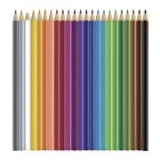 Faber-Castell 24 Triangular Colored Ecopencils