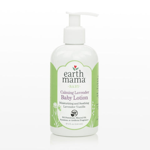 Earth Mama Organics Calming Lavender Baby Lotion Mother Earth