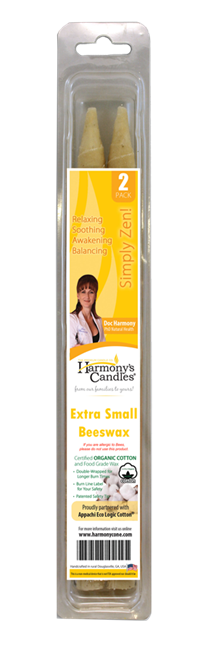 HEAL Beeswax Extra Small Candle 2pk