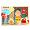 Melissa & Doug Sandwich Making Set- Wooden Play Food