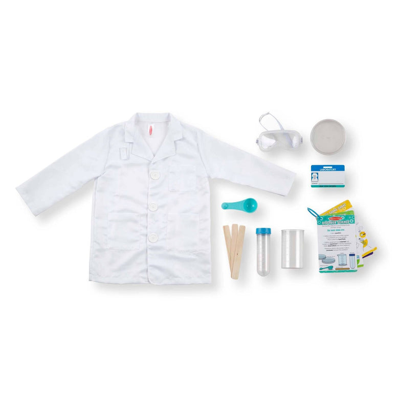 Melissa & Doug Scientist Role Play Costume Set