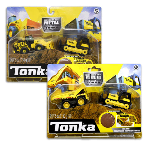 Schylling Tonka Metal Movers Combo Pack Vehicles