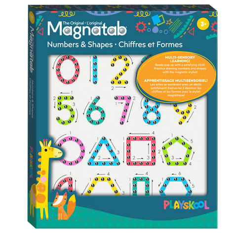 Playskool Magnatab Numbers & Shapes