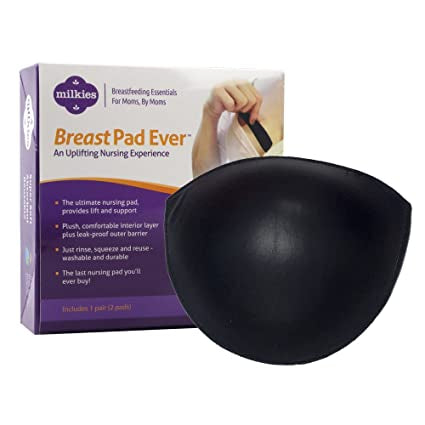 Milkies Breast Pad Ever (Black)
