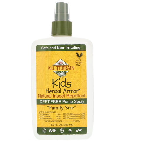 All Terrain Kids Herbal Armor DEET-free, Natural Insect Repellent
