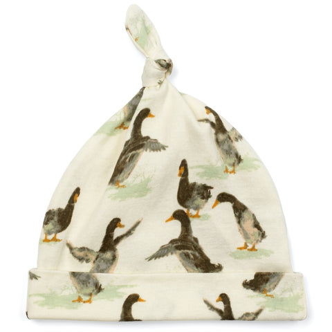 Milkbarn Knotted Beanie Hat - Organic
