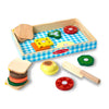 Melissa & Doug Sandwich Making Set- Wooden Play Food