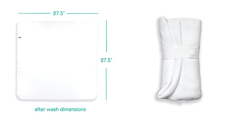 Thirsties Stretchy Organic Cotton Flat
