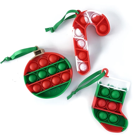 Top Trenz OMG POP FIDGETY Minis CHRISTMAS Ornaments