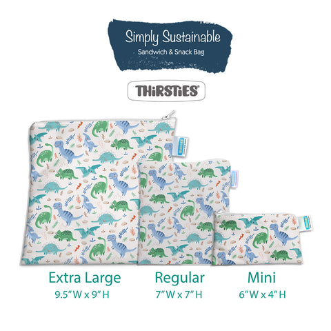 Thirsties Simply Sustainable Sandwich and Snack Bag