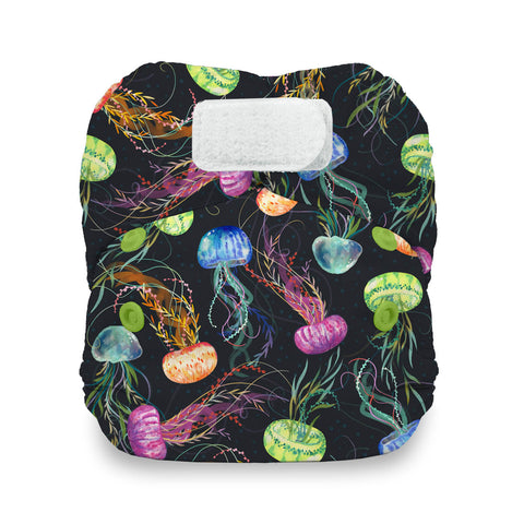 Thirsties Natural Newborn AIO Cloth Diaper HOOK & LOOP - FINAL CLEARANCE