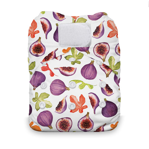 Thirsties Natural One Size AIO Cloth Diaper - HOOK & LOOP - FINAL CLEARANCE