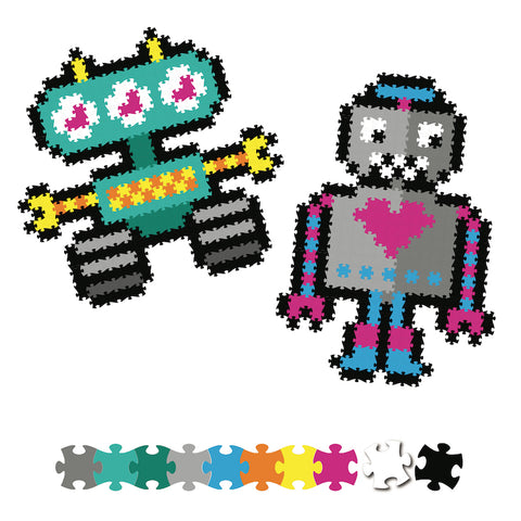 Fat Brain Toy Co Jixelz 700 pc Set - Roving Robots