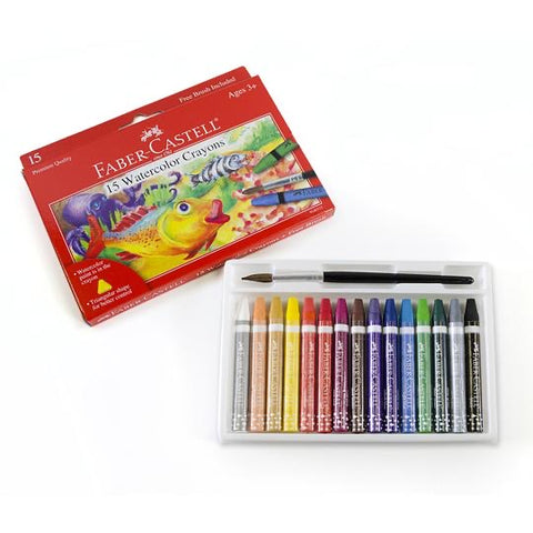 Faber-Castell 15 count Watercolor Crayons
