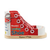 Melissa and Doug Wooden Lacing Shoe