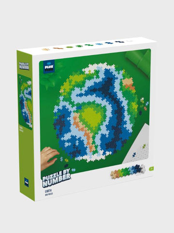Plus Plus Puzzle By Number Earth Set