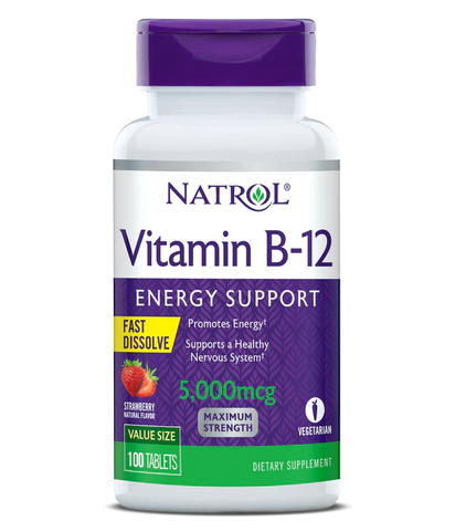 Natrol Vitamin B12 5,000mcg