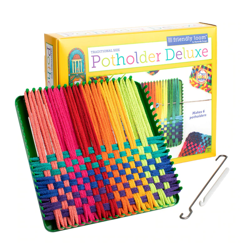 Harrisville Designs 7” Metal Potholder Loom Plus
