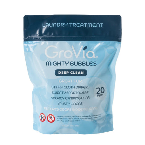 GroVia Mighty Bubbles Laundry Treatment 10 Count