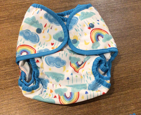 GENTLY USED Thirsties Duo Cloth Diaper Cover- Size 3