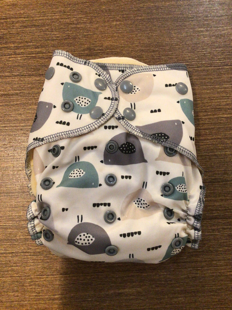GENTLY USED AIO Diaper