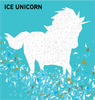 Wellspring - Activity Book - My Sticker Paintings: Unicorns