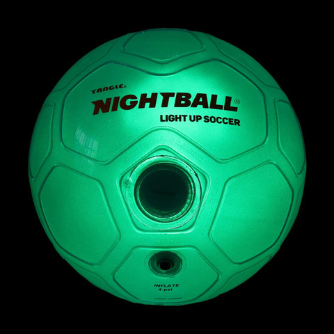 Tangle NightBall Soccer Ball - Teal