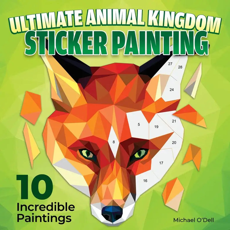 Wellspring - Activity Book - Sticker Painting - Ultimate Animal Kingdom