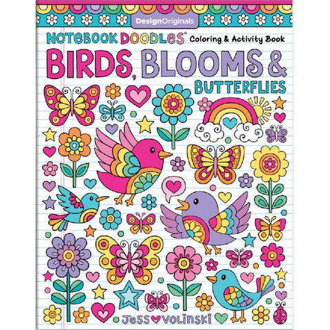 Wellspring - Coloring Book - Birds & Blooms