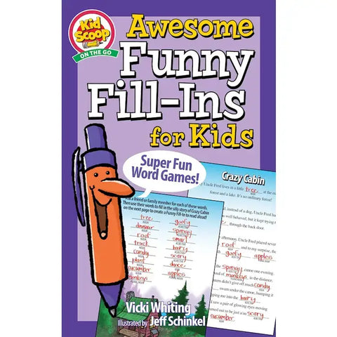 Wellspring - Activity Book - Awesome Funny Fill-Ins for Kids