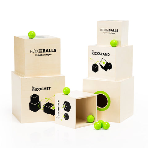 Fat Brain Toy Co Box and Balls