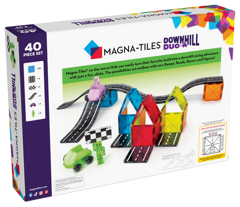 MAGNA-TILES  Downhill Duo 40-Piece Set