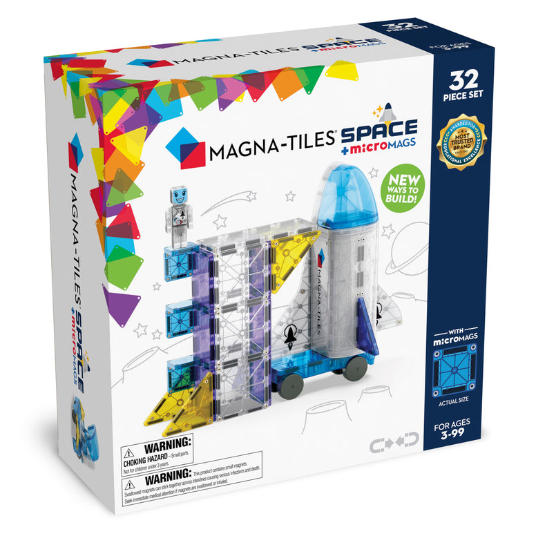MAGNA-TILES Space 32-Piece Set