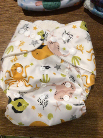 GENTLY USED Pocket Diapers