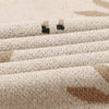 Bleu La La 100% Luxury Cotton Receiving Swaddle Baby Blanket - Deer: Mocha